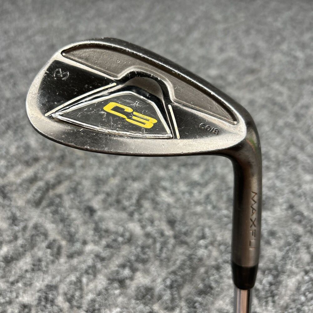 Maxfli C3 Sand Wedge 60° Gunmetal Steel Shaft Right Hand 35.5”
